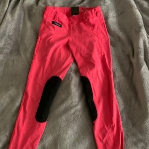 Girls irideon essential tight - raspberry